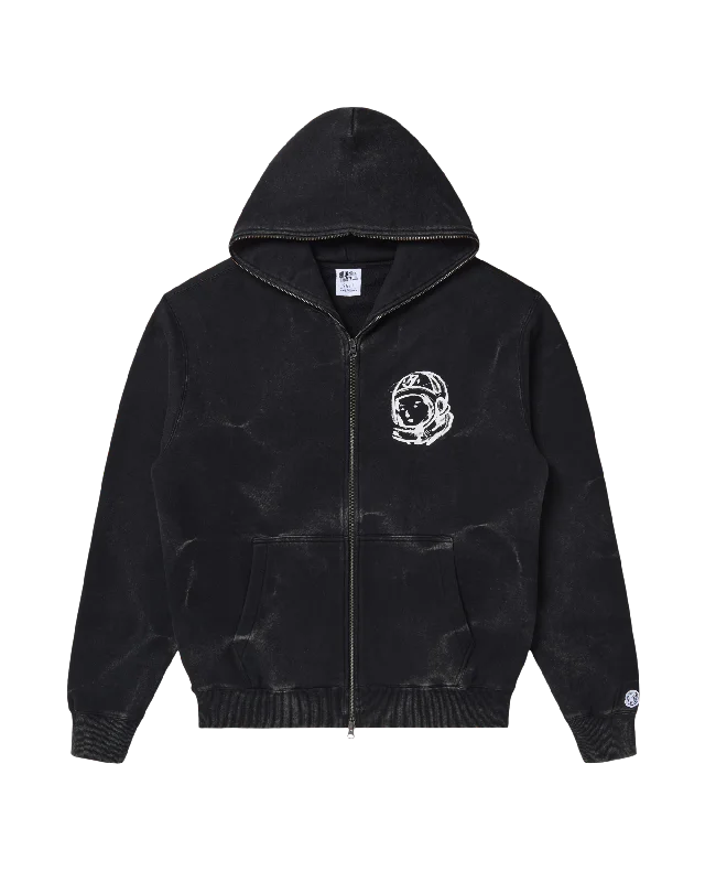 Zip Helmet Hoodie Cozy Winter Sweatshirt