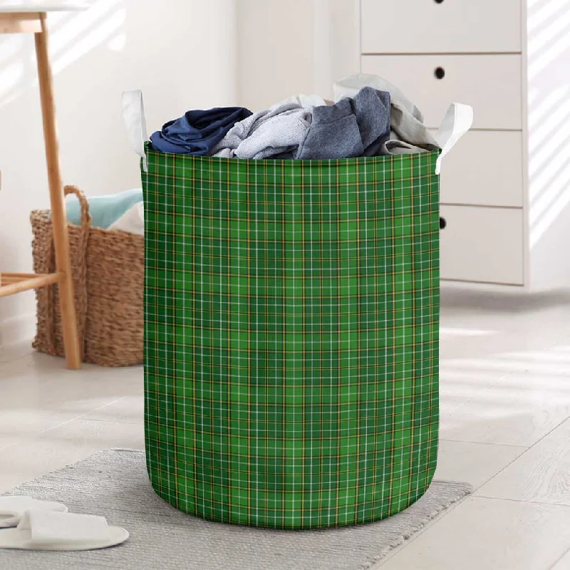 Foster Hunting Tartan Laundry Basket