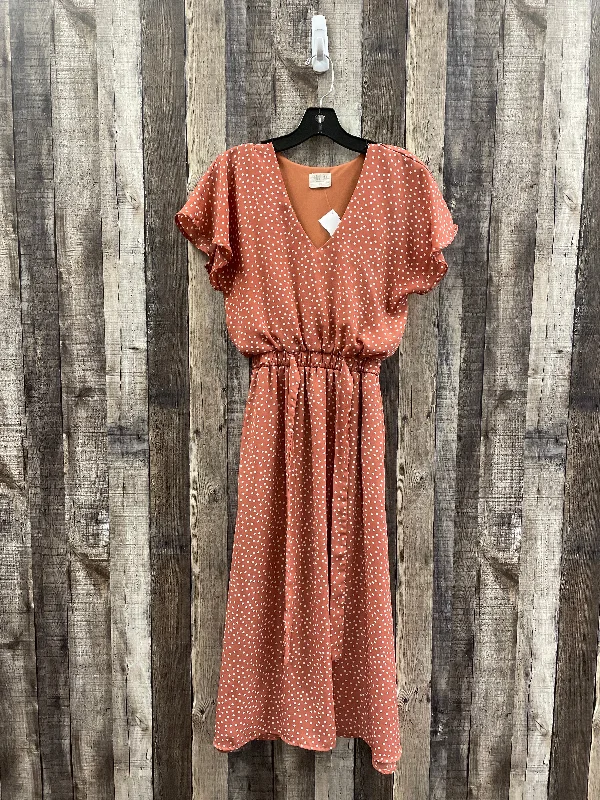 Dress Casual Maxi By Sienna Sky In Polkadot Pattern, Size: Xs Chic maxi dresses