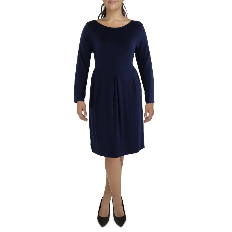24seven Comfort Apparel Womens Plus Casual Daytime Fit & Flare Dress Pastel unclassified dresses 24seven Comfort Apparel Womens Plus Casual Daytime Fit & Flare Dress Pastel unclassified dresses