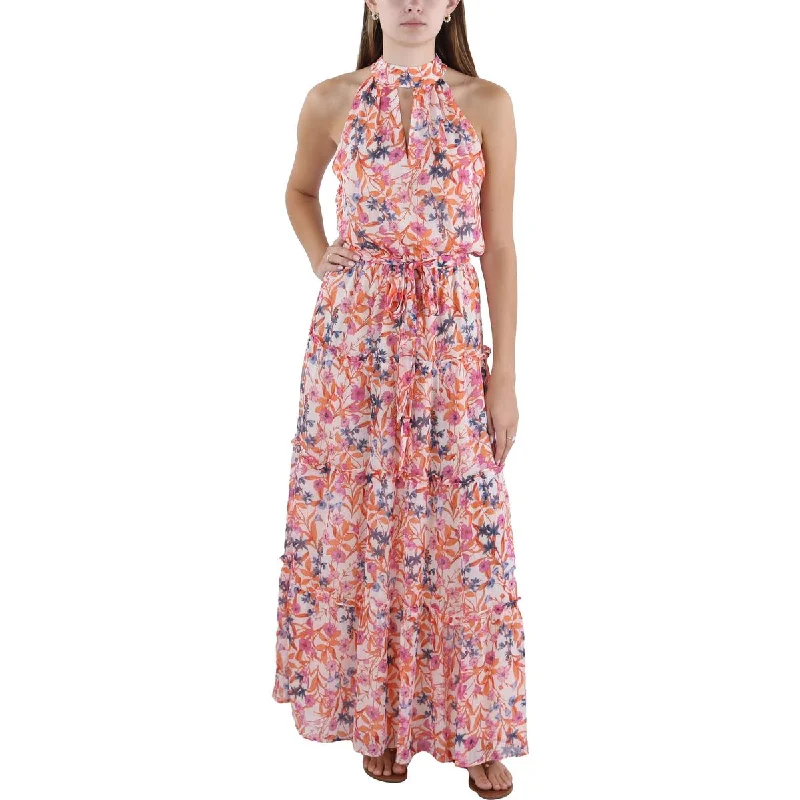 Fate Womens    Chiffon Slub Halter Dress Stylish unclassified dresses