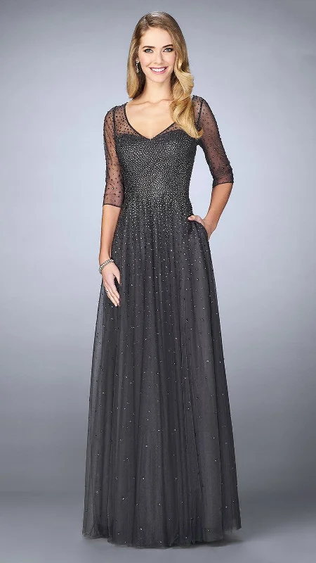 La Femme 24894SC Office unclassified dresses
