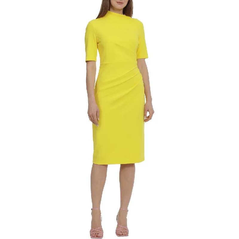 Maggy London Womens Gathered Work Sheath Dress A-line unclassified dresses