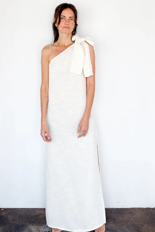 Shantung Sarong Dress Embroidered unclassified dresses