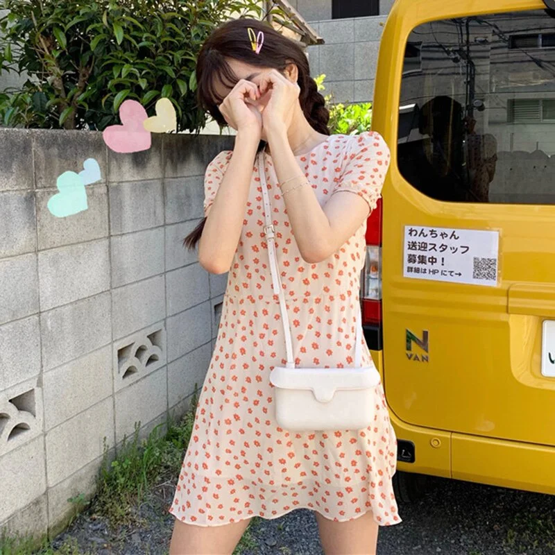 Women's Summer Lovely Dresses Chic Ins Kawaii Chic Daisy Slim Strap Dress Female Sweet Harajuku Punk Clothes For Women Office Date night unclassified dresses Women's Summer Lovely Dresses Chic Ins Kawaii Chic Daisy Slim Strap Dress Female Sweet Harajuku Punk Clothes For Women Office Date night unclassified dresses