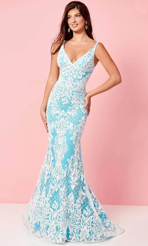 Turquoise White